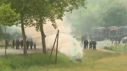 Rassemblement interdit contre l’autoroute A69 : une mobilisation sous tension (France 2)