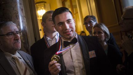 &nbsp; (Armando Curri au Sénat le 4 mars 2015 © Maxppp)