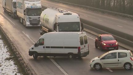 Nord : le verglas à l’origine de carambolages sur l’autoroute Lille-Dunkerque