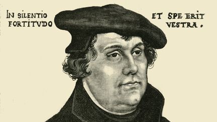 Martin Luther, moine devenu ennemi juré de la papauté. (PRINT COLLECTOR / HULTON ARCHIVE via GETTYIMAGES)