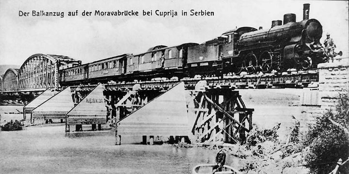 Le Balkanzug traversait l'Europe et les Balkans pendant la première guerre mondiale
 (DR)