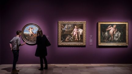 Expo Le Titien à Francfort.&nbsp;Les institutions communautaires européennes sont très éloignées du monde de l'art. (GETTY IMAGES)