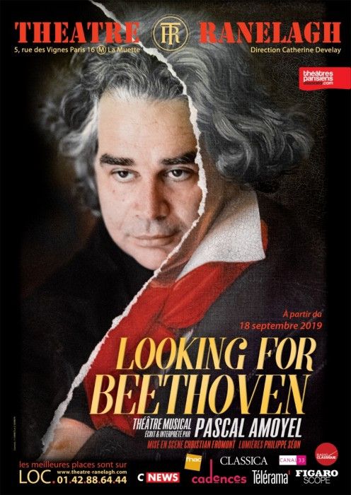 L'affiche de "Looking for Beethoven" (Théâtre Ranelagh)