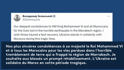 Après le tremblement de terre au Maroc dans la nuit de vendredi à samedi, Emmanuel Macron a adressé un message de soutien aux Marocains, en proposant l’aide de la France. Ce drame a suscité une avalanche de réactions internationales. (franceinfo)