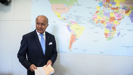 &nbsp; (Laurent Fabius était entendu ce mercredi devant la commission des Affaires étrangères de l'Assemblée nationale © MAXPPP)