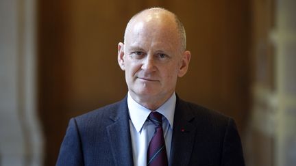 Christophe Girard, le 18 décembre 2013 à la mairie du 4e arrondissement de Paris. (LIONEL BONAVENTURE / AFP)