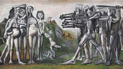 Pablo Picasso (1881-1973), Massacre en Corée, Vallauris, 18 janvier 1951, Paris, Musée national Picasso-Paris, dation Pablo Picasso, 1979 (©RMN-Grand Palais (Musée national Picasso-Paris) /Mathieu Rabeau /Succession Picasso 2019)