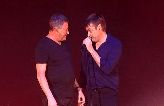 Jean-Marie Bigard et Didier Gustin
 (France 3)