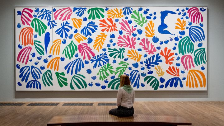 Henri Matisse, expo The Cut-outs à la Tate Gallery à Londres
 (LEON NEAL / AFP)