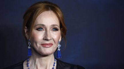 J.K Rowling lors de la première de "Les Animaux Fantastiques : Les Crimes de Grindelwald", à Londres en 2018. (JOHN PHILLIPS / GETTY IMAGES EUROPE)