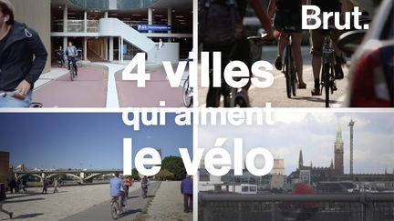 Une ville qui fait des efforts pour les cyclistes, ça ressemble à ça. Voilà 4 villes qui aiment le vélo.