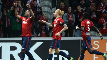 Divock Origi et les Lillois reprennent de l'allant  (DENIS CHARLET / AFP)