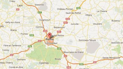 Le directeur d'une &eacute;cole &eacute;l&eacute;mentaire de Reims a &eacute;t&eacute; mis en examen pour agression sexuelle de fillettes, le 6 mars 2012. (GOOGLEMAPS / FRANCETV INFO)