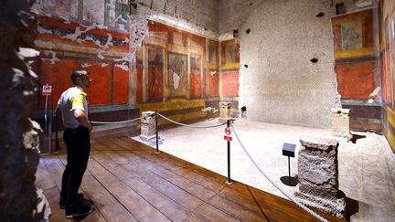 La maison de l'empereur Auguste, à Rome, a ouvert ses portes au public (septembre 2014)
 (Filippo Monteforte / AFP)