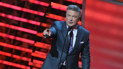 Alec Baldwin le 1er février 2014 à New York, lors de la cérémonie NFL Honors consacrée au football américain.
 (Slaven Vlasic / Getty Images / AFP)