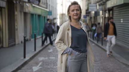 Florence Berthout, présidente du groupe Les Républicains au Conseil de Paris, le 7 octobre 2013, à Paris. (OLIVIER ARANDEL / MAXPPP)