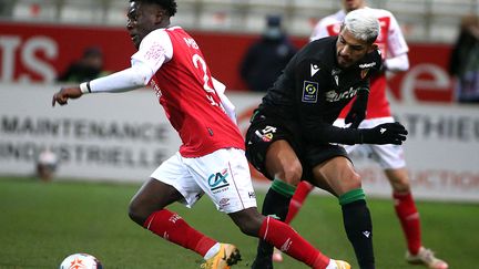 Reims joue contre Lens (FRANCOIS NASCIMBENI / AFP)