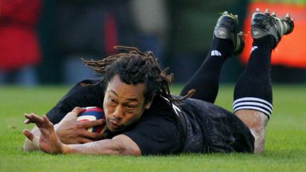 Tana Umaga, capitaine des Blacks entre 2004 et 2005