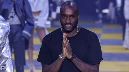 Le créateur américain Virgil Abloh en février 2019 à Paris.&nbsp; (PHILIPPE LOPEZ / AFP)