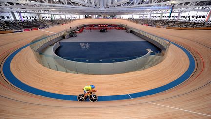 Le Vélodrome Jean Stablinski accueillera les championnats du monde de cyclisme sur piste en octobre. (PHILIPPE HUGUEN / AFP)