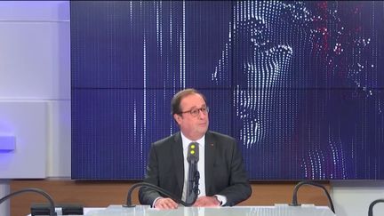 François Hollande était l'invité de franceinfo mercredi 23 octobre 2019. (FRANCEINFO / RADIO FRANCE)