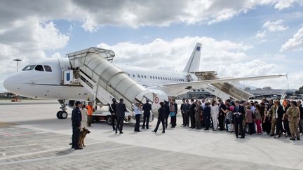 &nbsp; (En mai 2014, l'Italie avait réussi à négocier l'arrivée d'enfants congolais adoptés par des Italiens © SIPA / Luigi Mistrulli)