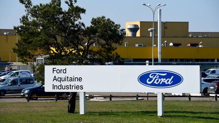 L'usine Ford Aquitaine à Blanquefort (Gironde), le 27 février 2018. (NICOLAS TUCAT / AFP)