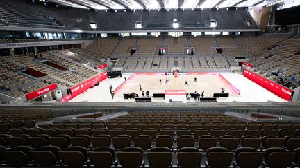 Le&nbsp;Beach Pro Tour fait étape sur le court central de Roland-Garros, à partir du jeudi 29 septembre 2022. (Volleyball World / Conny Kurth)