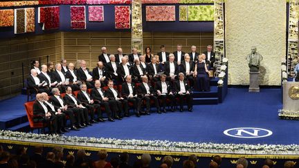 La cérémonie de remise des prix Nobel (10 décembre 2013)
 (Jonathan Nackstrand / AFP)