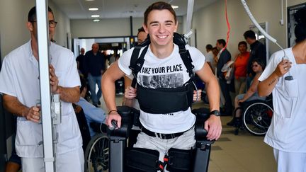 L'exosquelette robot Atalante de Wandercraft fait ses débuts en milieu hospitalier (WANDERCRAFT)