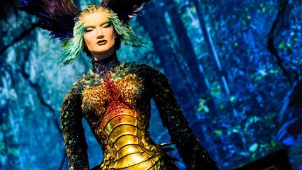 Expo "Thierry Mugler: Couturissime", février 2019
 (MARTIN OUELLET-DIOTTE / MARTIN OUELLET-DIOTTE / AFP / AFP)