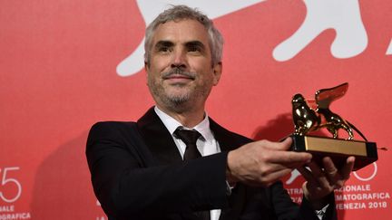 Alfonson Cuarón reçoit le Lion d'or à la Mostra de Venise, pour "Roma" (8 septembre 2018)
 (Awakening / REX / Shutterstock / SIPA)