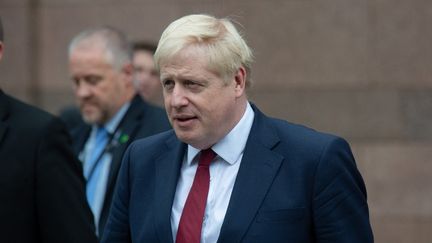 Boris Johnson, le Premier ministre conservateur, le 30 septembre 2019 au congrès du Parti conservateur à Manchester (MI NEWS / NURPHOTO)