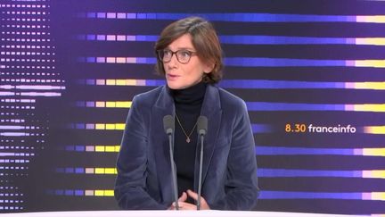 Agnès Firmin Le Bodo, le 13 décembre 2023 sur franceinfo. (FRANCEINFO / RADIO FRANCE)