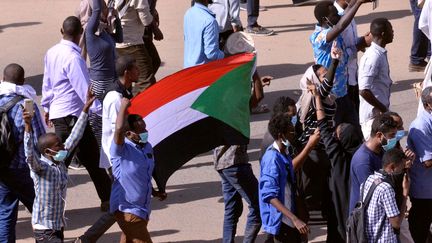 Manifestation contre le gouvernement soudanais à Khartoum, le 25 décembre 2018. (MOHAMED NURELDIN ABDALLAH / X01806)