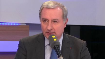 Jean-Luc Moudenc, maire Les Républicains de Toulouse et président de France urbaine, était l'invité de Tout est politique, mardi 21 novembre sur franceinfo.&nbsp; (FRANCEINFO / RADIOFRANCE)