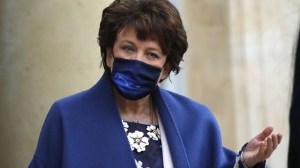 La ministre de la Culture Roselyne Bachelot à l'Elysée à Paris, le 27 janvier 2021 (CHRISTOPHE ENA/AP/SIPA / SIPA)