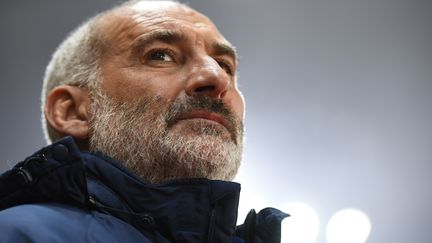 François Ciccolini, entraîneur du Stade lavallois. (DAMIEN MEYER / AFP)