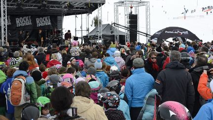 Le Festival Rock the Pistes en 2013 
 (MAXIME SCHMID/EFE/Newscom/MaxPPP)