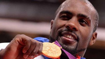 Teddy Riner collectionne les médailles d'or (TOSHIFUMI KITAMURA / AFP)