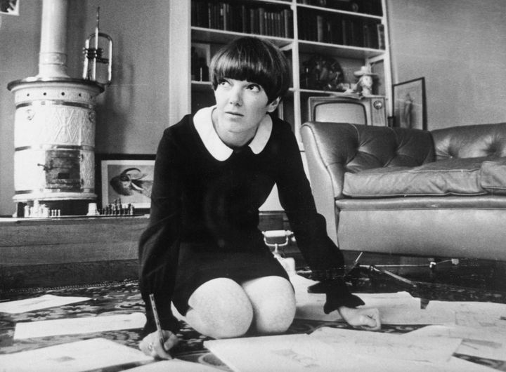 Mary Quant en 1965 
 (GettyImages)