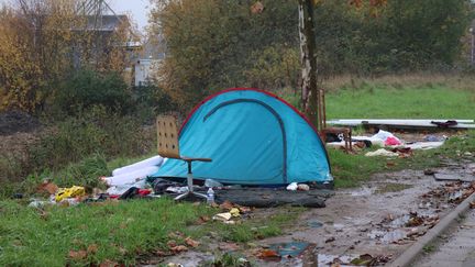 The belongings of a homeless person.  (illustrative photo) (FRANCOIS CORTADE / RADIO FRANCE)