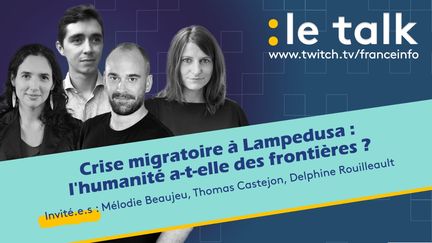 Ludo Pauchant reçoit Mélodie Beaujeu, Thomas Castejon et Delphine Rouilleault. (France Info)