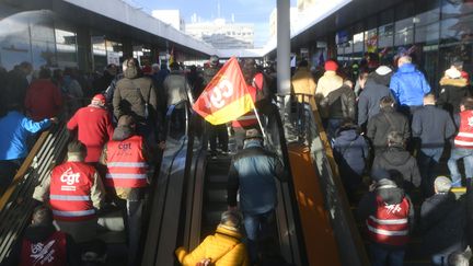 Réforme des retraites : reprise de l'opération "port mort" à Saint-Nazaire