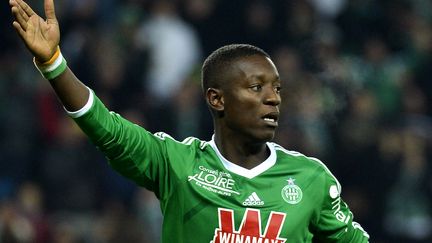 Le joueur de Saint-Etienne Max-Alain Gradel (JEFF PACHOUD / AFP)