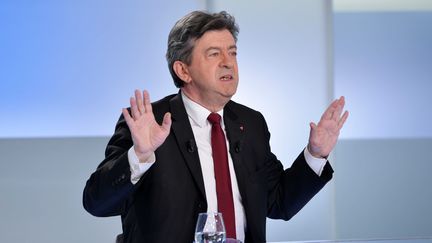 Jean-Luc M&eacute;lenchon, le 17 mars 2013. (IBO/SIPA)