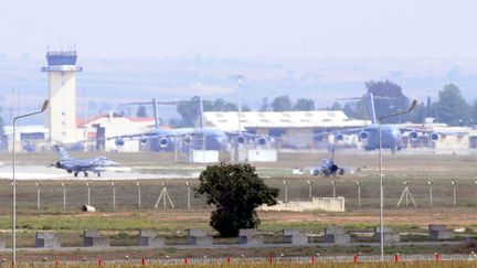 La base militaire d'Incirlik (Turquie), le 1er septembre 2013. (IBRAHIM ERIKAN / ANADOLU AGENCY / AFP)