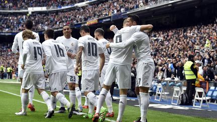 Le Real Madrid de Zidane fait le spectacle à Santiago Bernabeu (GERARD JULIEN / AFP)