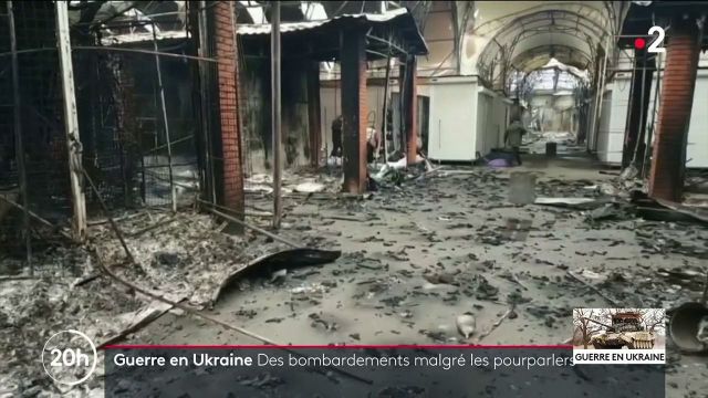 Guerre En Ukraine : Les Bombardements Continuent Malgré Les Pourparlers