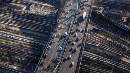 Boulevard périphérique de Paris, septembre 2022. Illustration. (- / AFP)